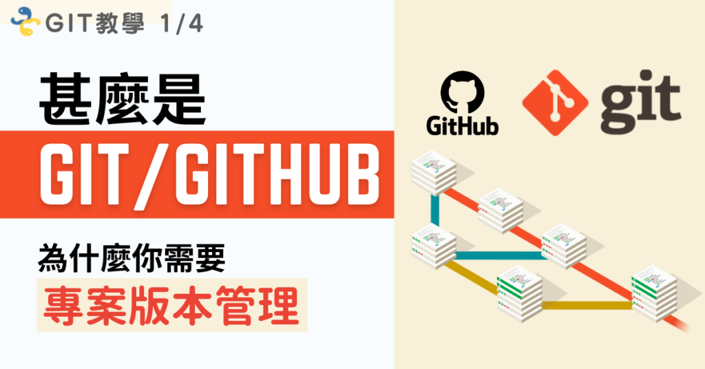 Git 1/4: 甚麼是 Git/Github？為什麼需要專案版本管理？